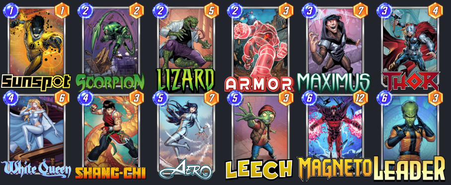 Leech Leader deck