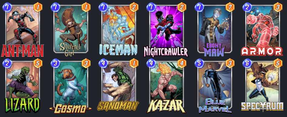 An off-meta deck